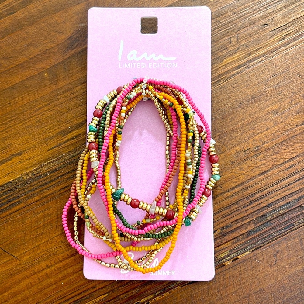 I Am Limited Edition Boho Summer Bracelet Set